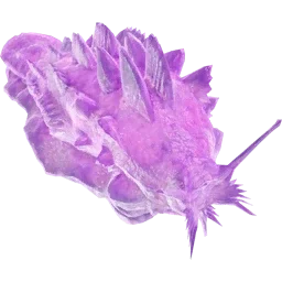 Violette Elektroschnecke