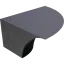 Inverted Outer Corner Quarter Pipe