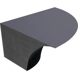Inverted Outer Corner Quarter Pipe
