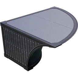 Äußere Quarterpipe-Ecke (Invertiert)