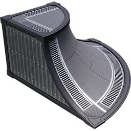 Äußere Quarterpipe-Ecke