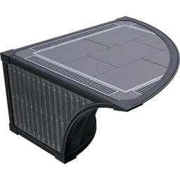 Inverted Outer Corner Quarter Pipe