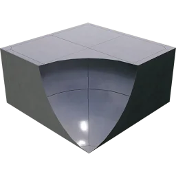 Innere Quarterpipe-Ecke