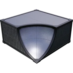 Inner Corner Quarter Pipe