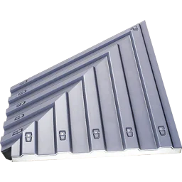 Äußeres Eckdach (4 m)