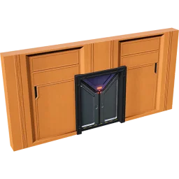 Center Door Wall